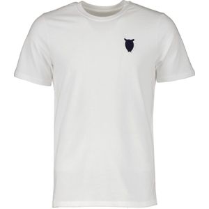 Knowledge Cotton T-shirt - Regular Fit - Wit - L