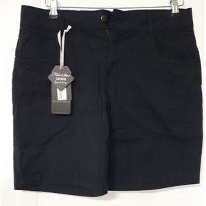 New Star dames bermuda - bermuda dames - Santa Bermuda - navy - poplin - maat XL