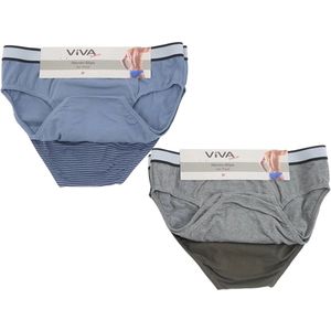 Herenslips - 6-Pack - Elastische Tailleband - Katoen