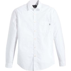 Dockers Slim Original Shirt Met Lange Mouwen Wit XL Man