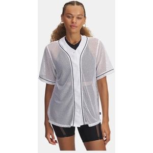 Sportswear - Baseball Jersey - Wit - Mesh