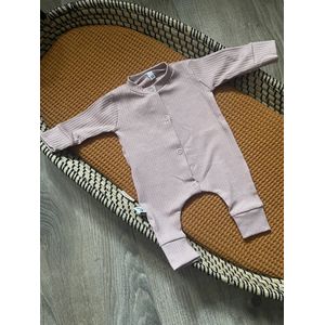 Boxpakje Ribstof - Oud Roze - Little Adventure - Maat 50/56 - Ribstof Effen - GOTS keurmerk