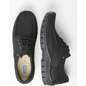 Wolky - UP2-MEN - Comfortschoenen - Zwart - Nubuck