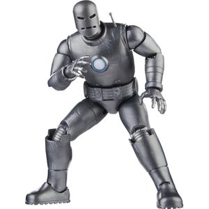 Hasbro The Avengers - Avengers: Beyond Earth's Mightiest Marvel Legends Iron Man (Model 01) 15 cm Actiefiguur - Grijs