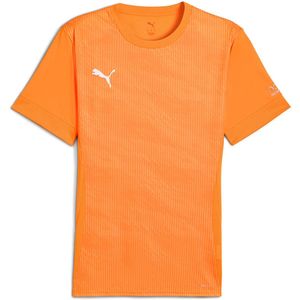 Puma - Individual Graphic - T-shirt - Oranje - Korte Mouwen