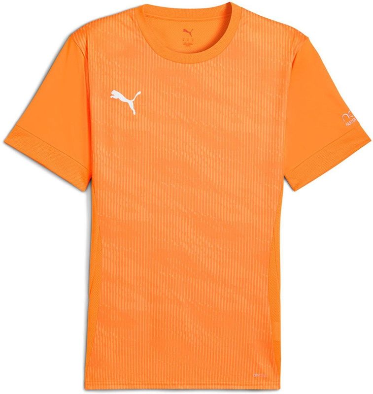 Puma - Individual Graphic - T-shirt - Oranje - Korte Mouwen