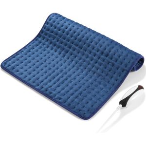 Warmtekussen Oplaadbaar - Elektrisch Warmtekussen - Draadloos Warmtekussen - Herlaadbaar - Verwarmd Kussen - Warmtekussen Rug - Warmtekussen Nek - Pijnverlichting - Comfort & Ontspanning