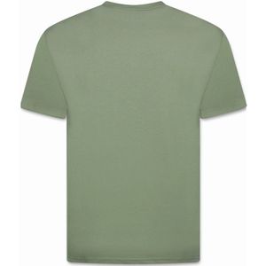 T shirt Heren Oversized - Effen T-shirt Blanco - 6530 - Groen