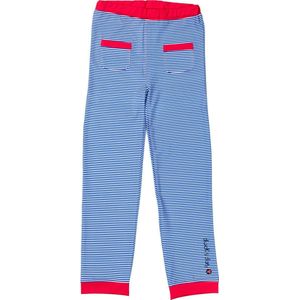 Ducksday - legging - unisex - UPF50+ - Blue stripe - 8 jaar - promo - zwem