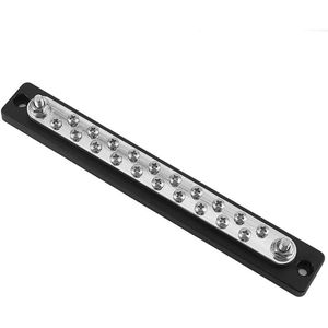 Terminal Stroomverdeelblok Busbar 20 Terminal 150 Amp Vuurvaste kunststof draad Terminalblok voor elektrische apparatuur Automotive Truck RV.