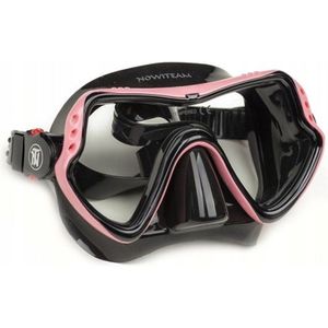 NowiTeam NTM-03 Duikmasker - Zwart/Lichtroze