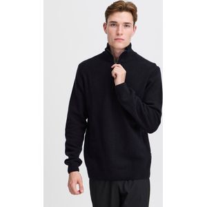 Casual Friday Zipper Sweater Wool Darkblue (Made In Italy) - Maat L