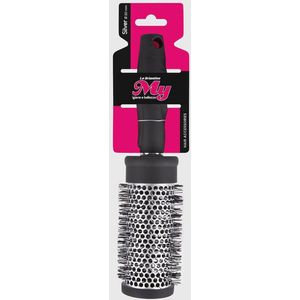 Ronde warmte-isolerende haarborstel 50 mm voor gemiddeld en lang haar