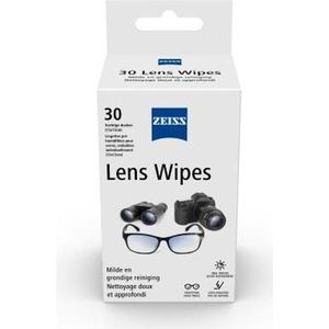 ZEISS - Lens Wipes - 30 Reinigingsdoekjes
