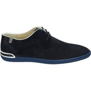 Floris van Bommel DE SCOOPER 05.12 - Heren sneakersHeren veterschoenVrije tijdsschoenen - Kleur: Blauw - Maat: 41.5