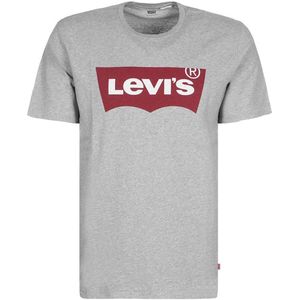 Levi's - T-shirt Logo Print Graphic Grijs - Heren - Maat XXL - Slim-fit