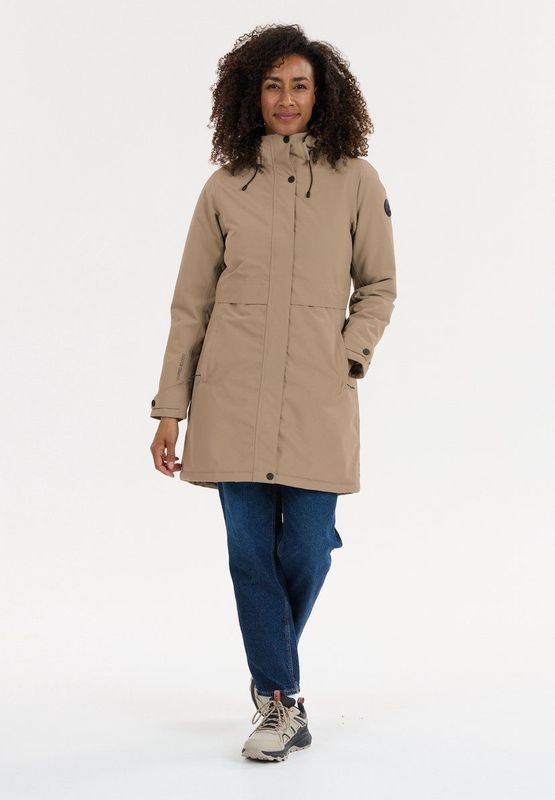 Whistler - Mullie V2 - Outdoorjas - Kaki - Warm Gevoerd