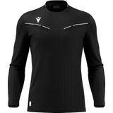 Macron - Ponnet Eco - Scheidsrechtersshirt - Zwart - Lange Mouw