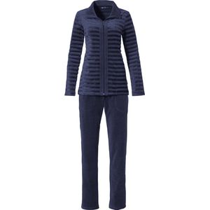 Pastunette huispak dames met rits - Dark Blue - Nos - 46 - Blauw.