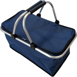 Opvouwbare Lichtgewicht Koeltas - 60 x 23 x 26 cm - 24 Liter - Blauw