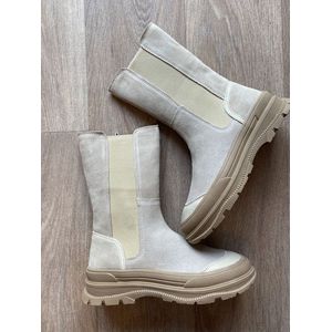 Hip bootie wit maat 38