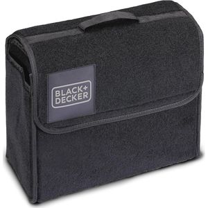 Kofferbak Organizer met Klittenbandsluiting - 29 x 15 x 30 cm - Handvat - Zwart