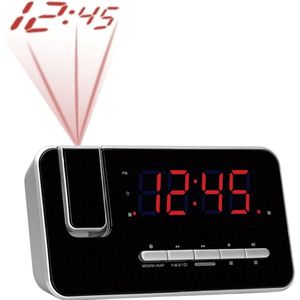 Lexium wekkerradio op netstroom - wekkerradio - wekker - wekkerradio's - wekkerradio met projectie