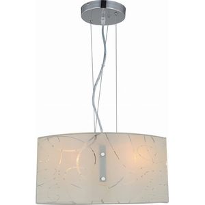 LED Hanglamp - Hangverlichting - Torna Spirilo - E27 Fitting - Rechthoek - Mat Wit - Aluminium