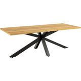 Eettafel Ties MDF Naturel 220cm - Giga Living