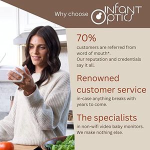 Video Babyfoon met Camera en Audio - Hack-Proof, Nachtzicht en Tweerichtingsgesprek