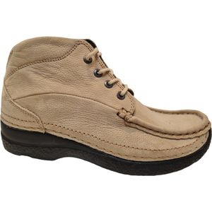 Wolky Hoge veterschoenen Roll Shoot safari nubuck