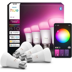 Philips - A60 - Smart Bulb - 810 - 4-pack