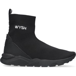 Wysh Jaime Hoge sneakers - Jongens - Zwart - Maat 30