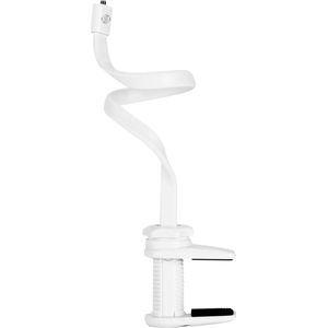 Equivera babyfoonhouder - Universele Babyfoon Camerahouder - Flexibele Clip Houder, Compatibel met Burnnove SM35PTZ Baby Monitor, Motorola Baby Monitor en de Meeste Babyfoons en Bewakingscamera's (Wit)