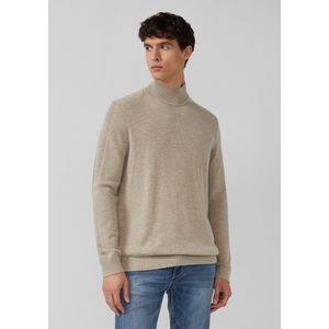 Gebreide Trui - Opstaande Kraag - Zachte Wolmix - Regular Fit