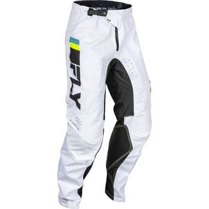 Fly Racing Motorrad Offroad Hose MX-Pants Kinetic 70311 Prix White-Black-34