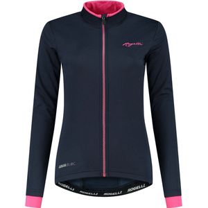 Rogelli Essential Fietsjack Winter - Dames - Blauw, Roze - Maat M
