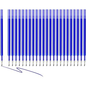 Reservevullingen voor gelpen | 24 stuks | 0.5 mm | Uitwisbaar | Roller | 13 cm hoog | Blauw