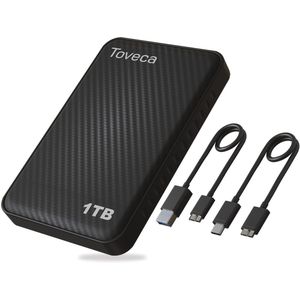 Toveca Externe harde schijf 1 TB - USB 3.0 Harde schijf extern - HDD
