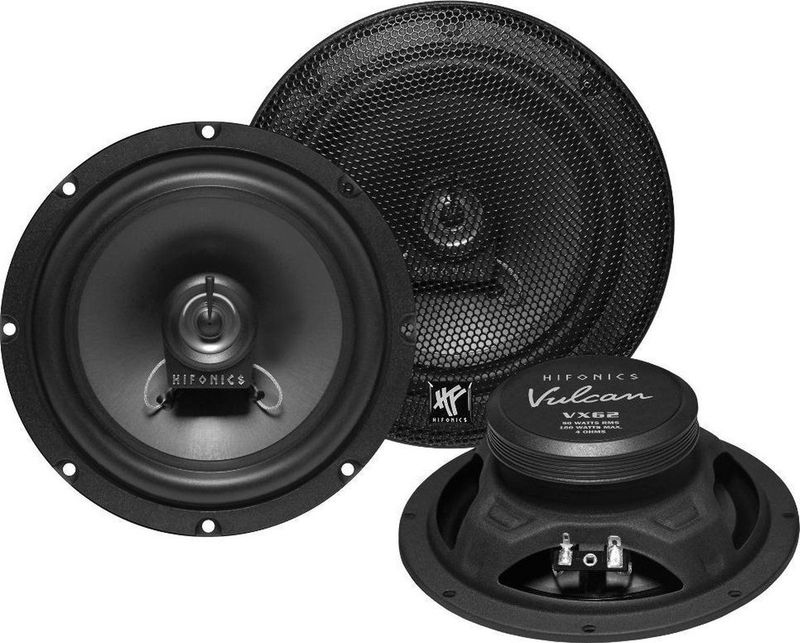 Hifonics VX-62 2-weg coaxiale inbouwluidspreker 180 W Inhoud: 1 paar