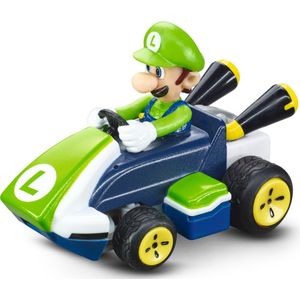 Carrera RC Mario Kart - Mini RC - Luigi - Auto 2,4GHz RC Model Kant en Klaar