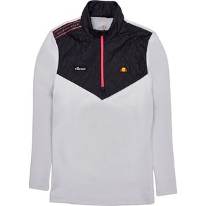 Ellesse Jetta 1/2 Zip Top - Zwart/ Grijs - Maat 54