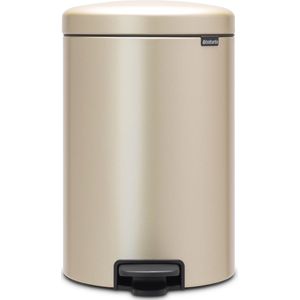 Brabantia NewIcon Prullenbak - 20 liter - Metallic Gold