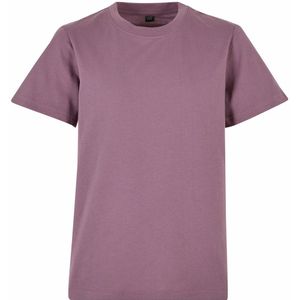 Build Your Brand - By158-kids - T-shirt - Paars - 100% Katoen