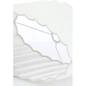 Light & Living - Lampenkap DISLI - 45x21x22cm - Wit