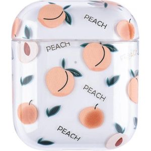 Hidzo Hoes Voor Apple's Airpods - Perzik