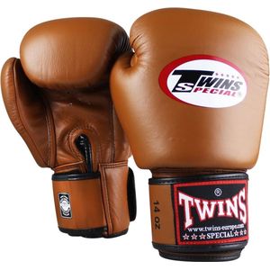 Twins BGVL-3 Boxing Gloves Retro Brown - 14 oz.