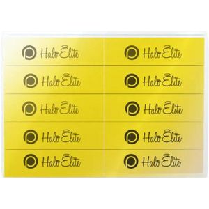 Halo Elite Yellow Blocks 10 stuks 220-220-Nagelvijl-Buffer blocks