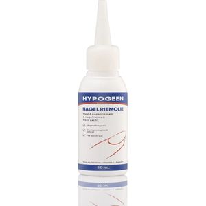 Hypogeen Nagelriemolie 50ml - Hypoallergene Nagelverzorging met Arganolie - Nagelriemverzorging en Nagelversterker - Zachte Nagelriemen en Nagelranden - PH-Neutrale Nagel Olie voor Gevoelige Handen en Voeten