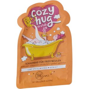 Winter Badschuim Cosy Hug in a Tub | Chai - Honing - Koekjes | 1x 40ml | Badschuim Wintergeur - Speciaal voor de wintermaanden